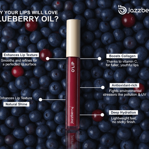Why Blueberry Seed Oil rich lipstick is the Perfect Addition to Your Lip Care Routine - Jazzberry
