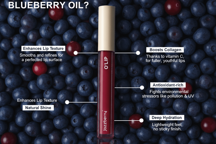 Why Blueberry Seed Oil rich lipstick is the Perfect Addition to Your Lip Care Routine - Jazzberry