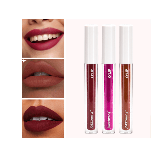 Pack of Three Liquid Lipstick - Jazzberry