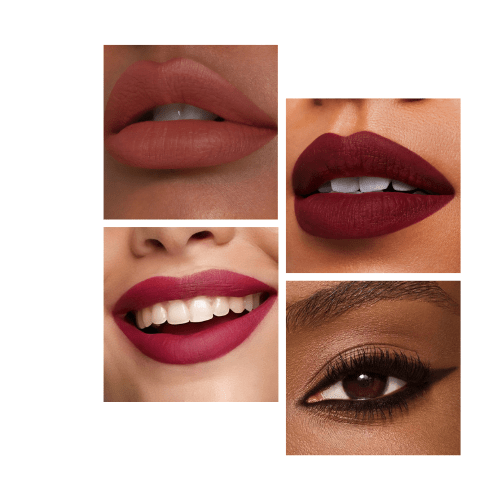 Pack of Three Liquid Lipstick + Kajal - Jazzberry